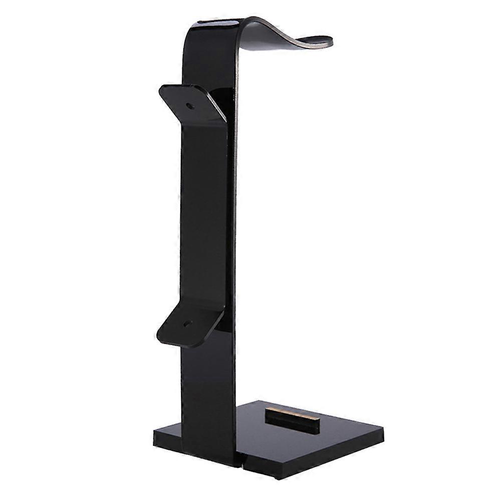 Desk Headphone Hanger Acrylic Headset Stand For Desk Storage Modern 25x10x10cm 1Pack