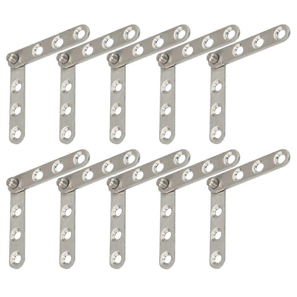 Stainless Steel Hidden Door Hinges Rotatable Pivot for Cabinets & Doors, Rust Resistant Replacement Hardware