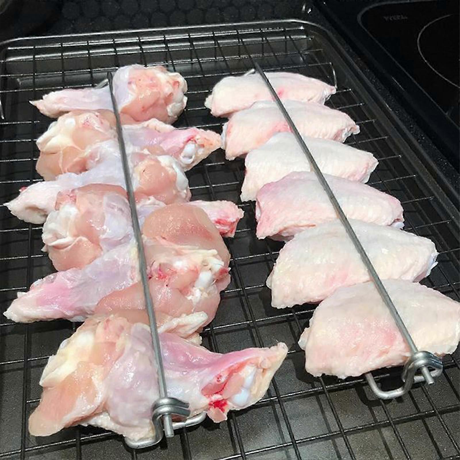 Wing Rails for Grilling Chicken Wings, Wing Rails, Wing Rails for ...