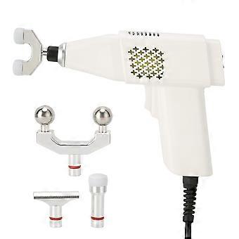 Electric Spine Chiropractor 3 Strength Levels 4 Massage Heads Chiropractic Adjusting Instrument 100‑240VUK Plug