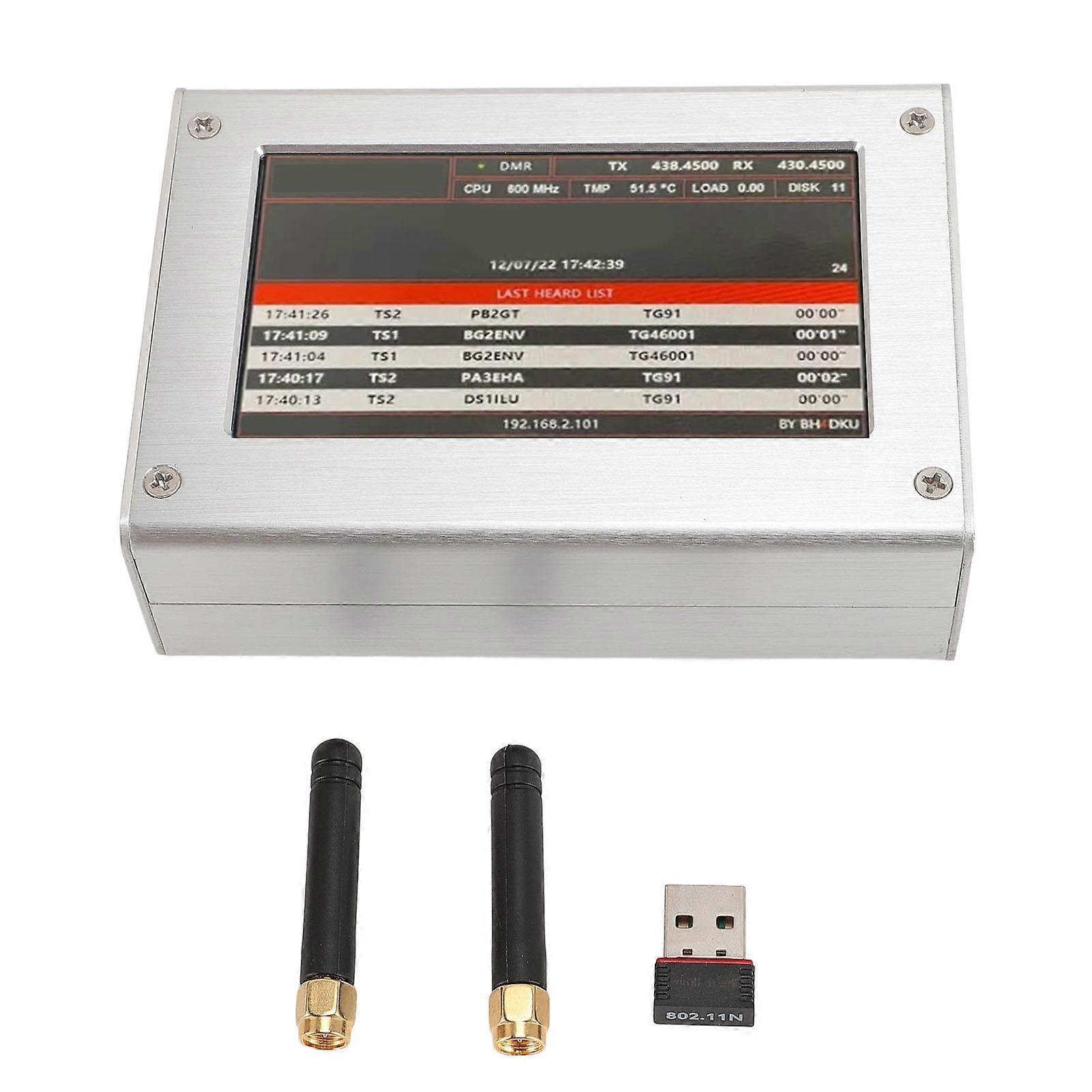 MMDVM Duplex Hotspot Board with 4.3" Display, 3000mAh Battery, Multi-Mode Digital Modem