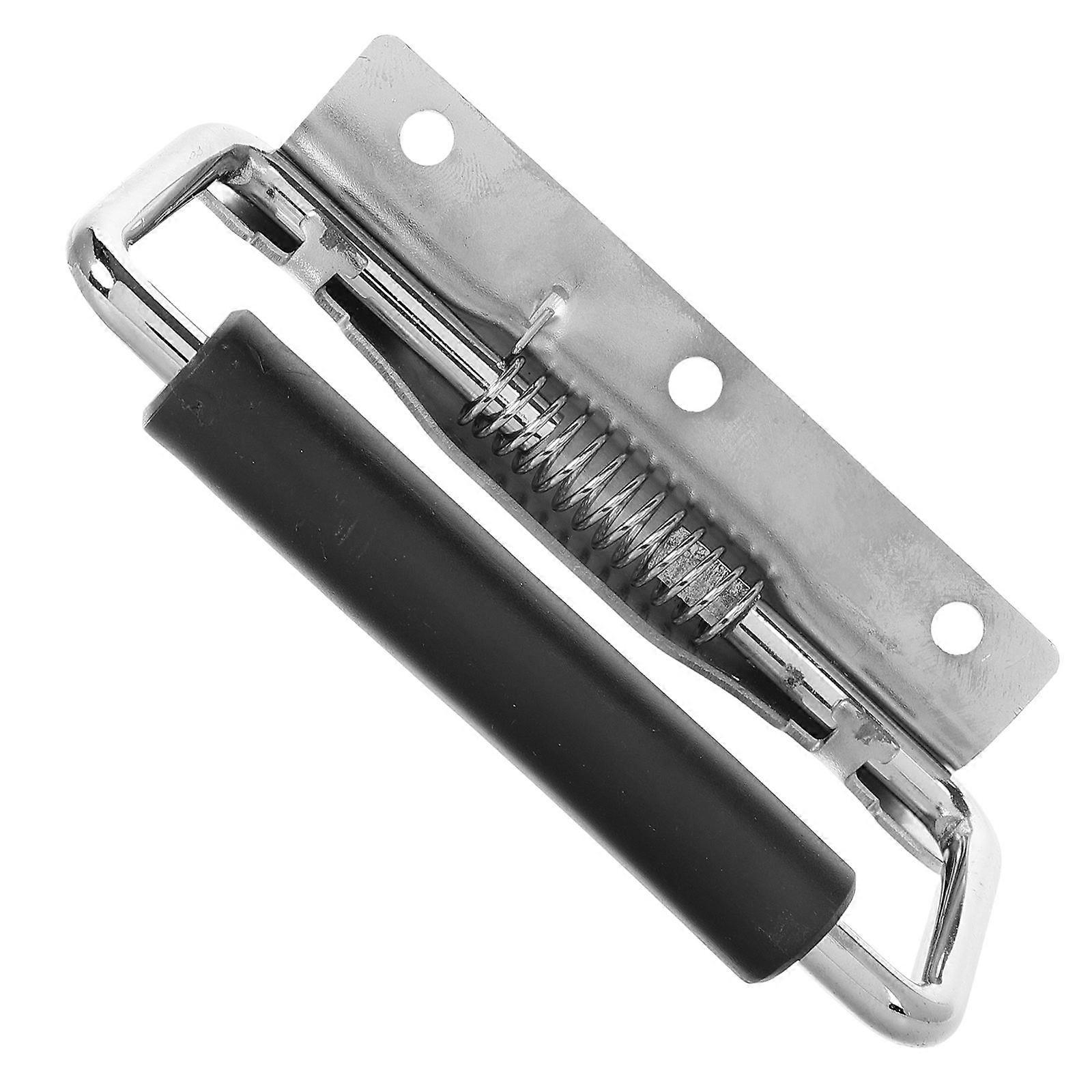 Heavy Duty Spring Loaded Chest Handle with Grip for Tool Boxes, Cabinets – Durable Replacement Handle for Secure Operation and Upgrades