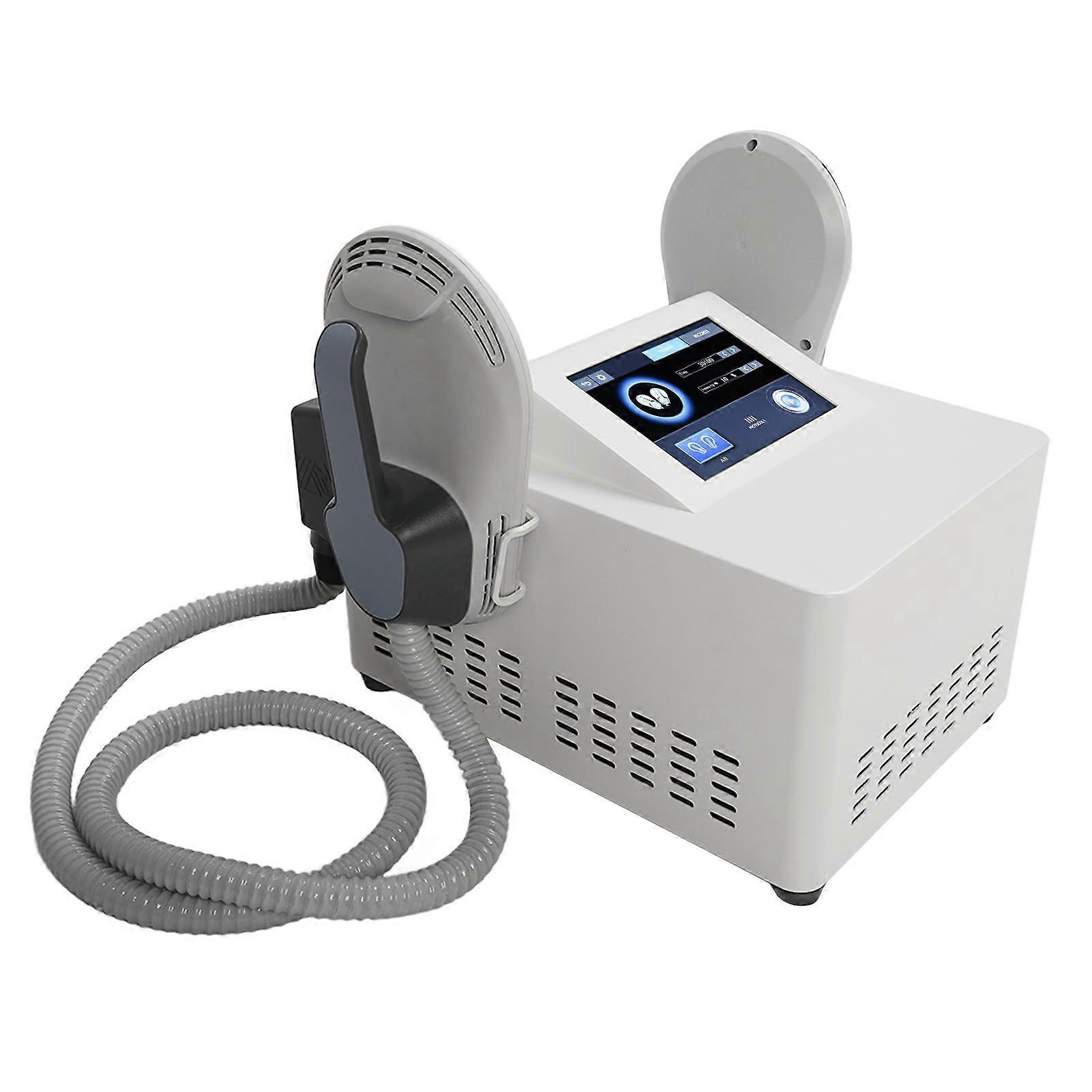 Electromagnetic Body Sculpting Machine 2 Handle Buttock Lifting Muscle Building HIEMT Fat Burning Slimming Machine 110‑