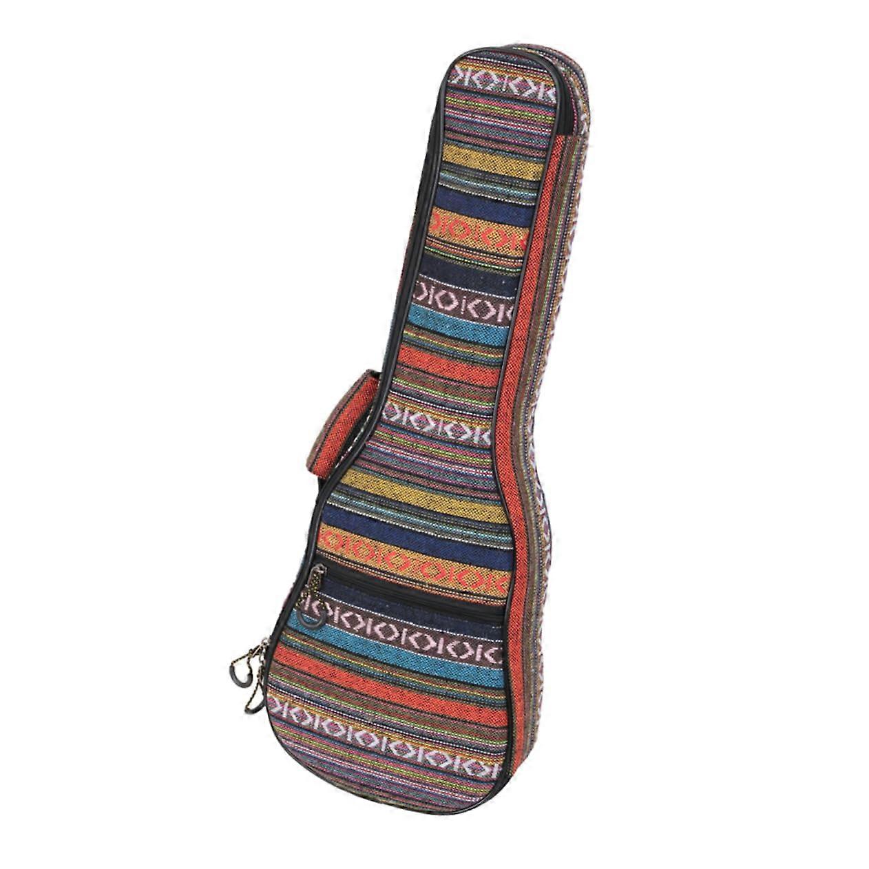 Ukulele Storage Bag with Double Straps - Padded Protective Case for Outdoor Use, Lightweight and Stylish Design