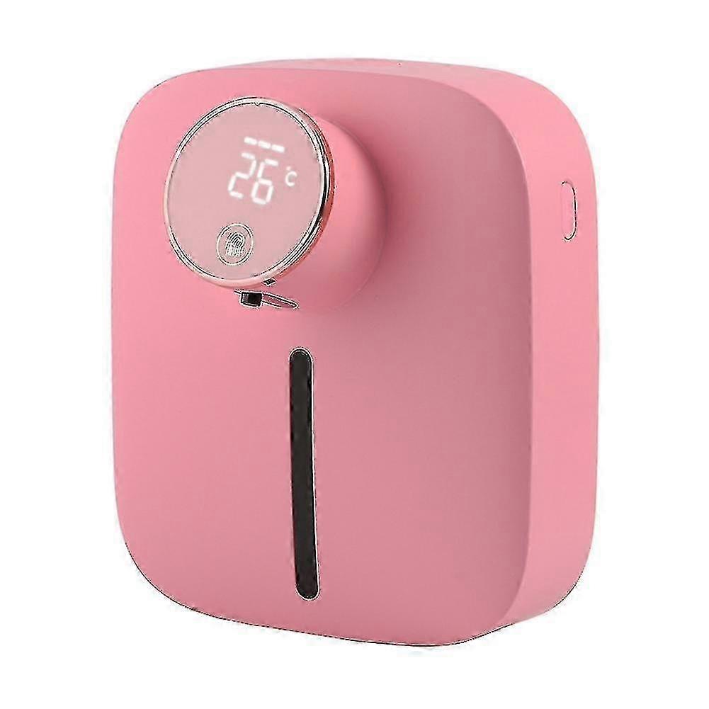 Automatic Hot Foam Dispenser with Temperature Display - Wall-Mounted Handheld Foam Dispenser for Easy Use