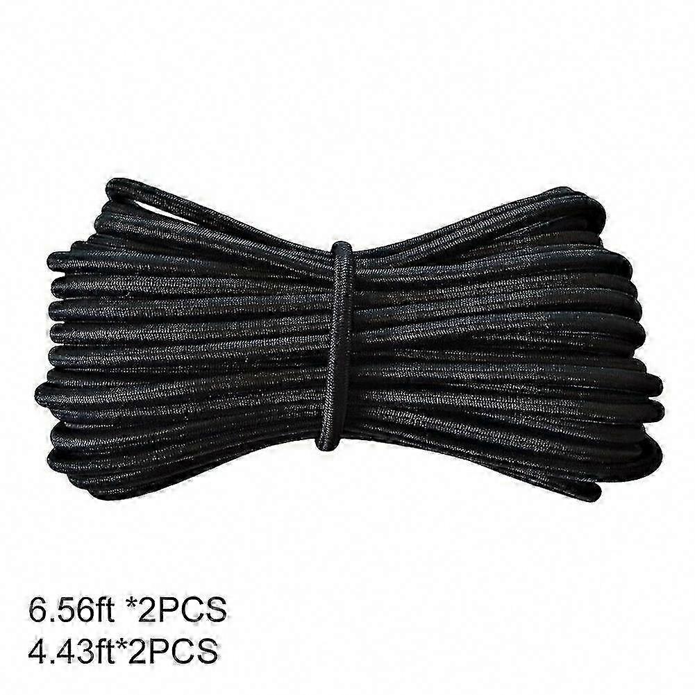 4 Pcs Elastic Cord for Zero Gravity Reclining Garden Sun Lounger Chairs - Durable & Stable Support