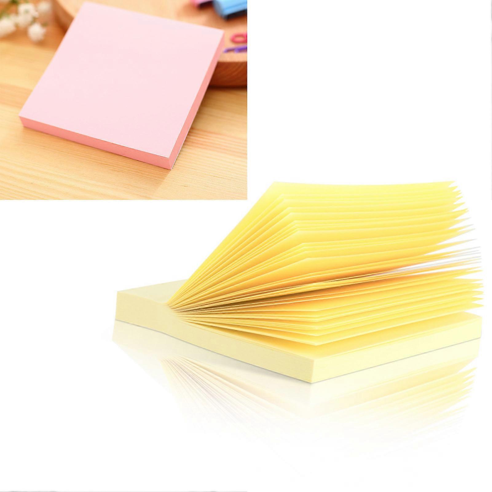 Sticky Notes 100 Sheets Multifunctional Easy Write Portable Paper Notepads for Home School Office