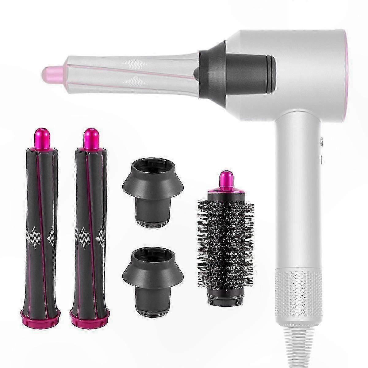Cylinder Comb Attachments for Hair Styling Tools Air Curling Adapter Magic梳子适配器