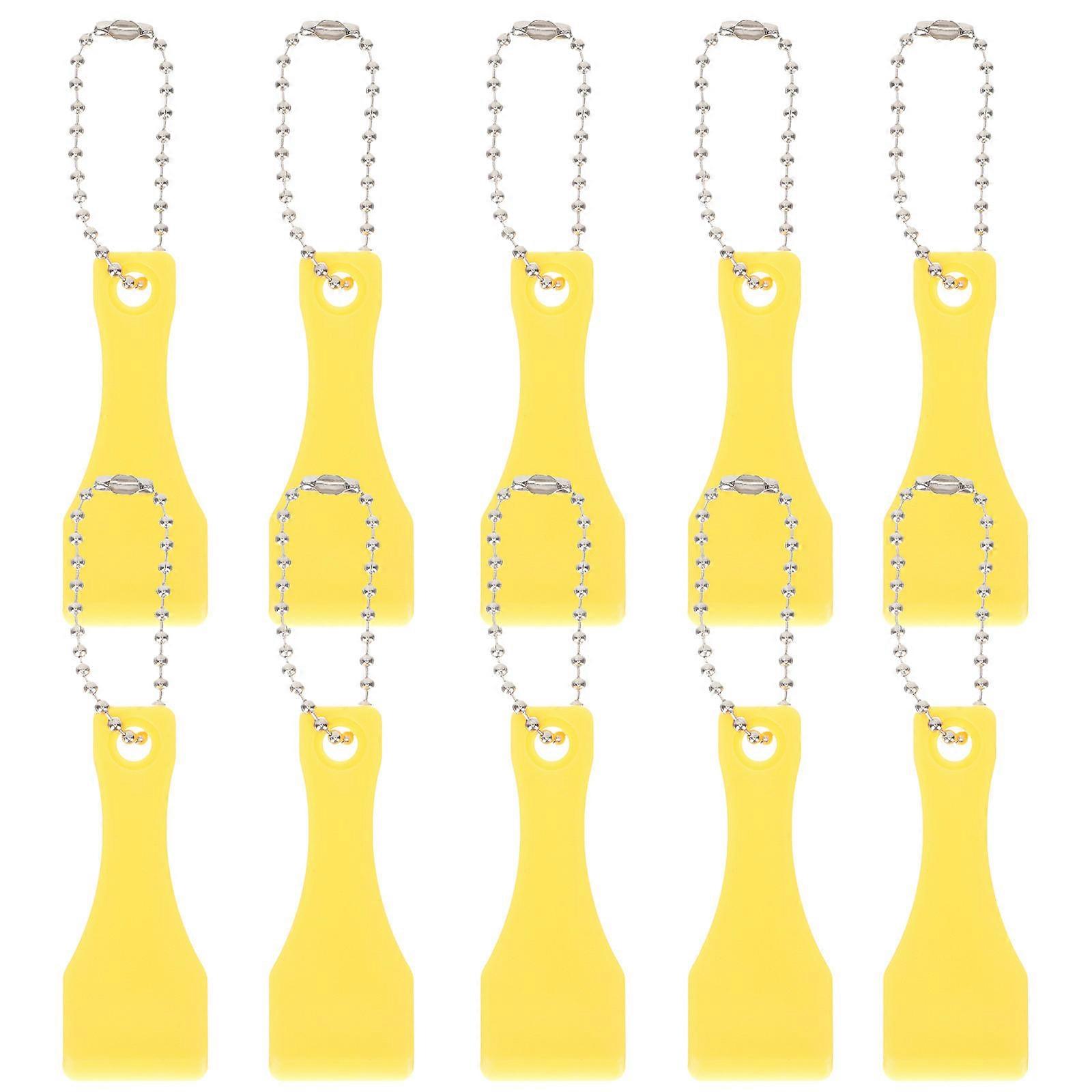 Ticket Scrapers Spoon Shaped Scraping Tools Portable Cleaning For Outdoor Use 10Pcs