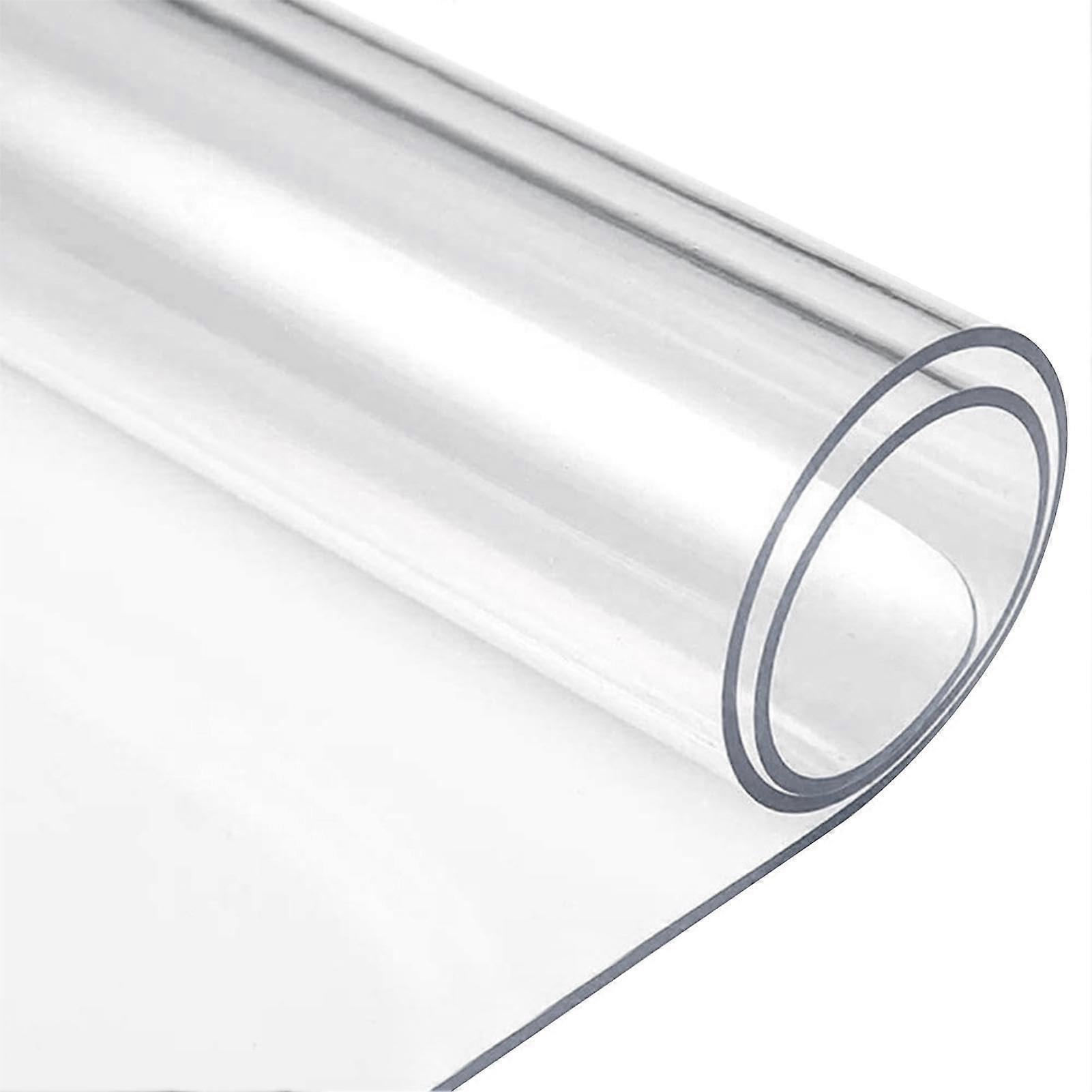 PVC Waterproof Desk Cover Protector for Office, Home, Dining Table NonSlip Table Pad 60x60cm