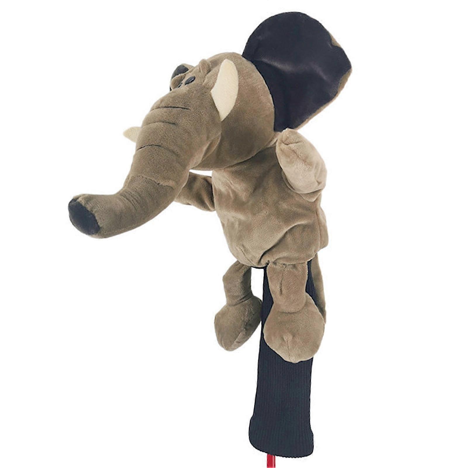 Plush Golf Club Head Covers, Plush Driver Headcovers for 1 Wood, Fitted and Secure, Fun and Functional Design