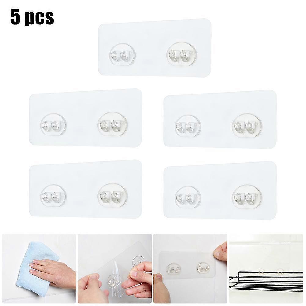 Durable Bathroom Shelf Sticker Sticking Hook ABS/PVC