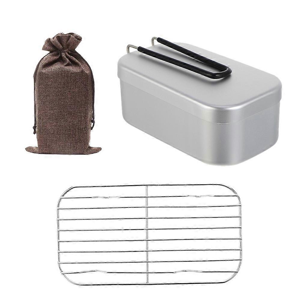 3Pcs Steaming Rack Stainless Steel Camping Kitchen Tableware For Travel With Rectangular Shape And Rust Resistance