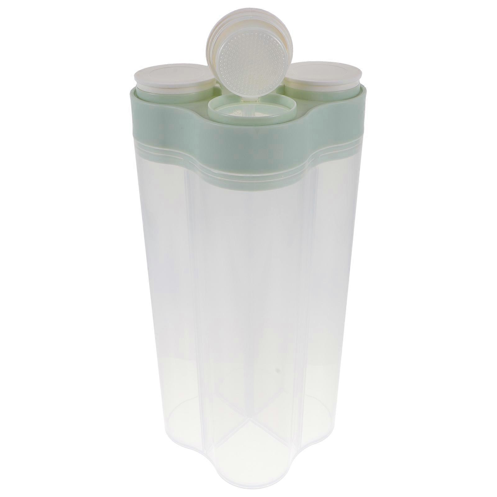 Grain Storage Holder Moisture-Proof Nutrient Locking Fresh Keeping For Household Users Green 1Set