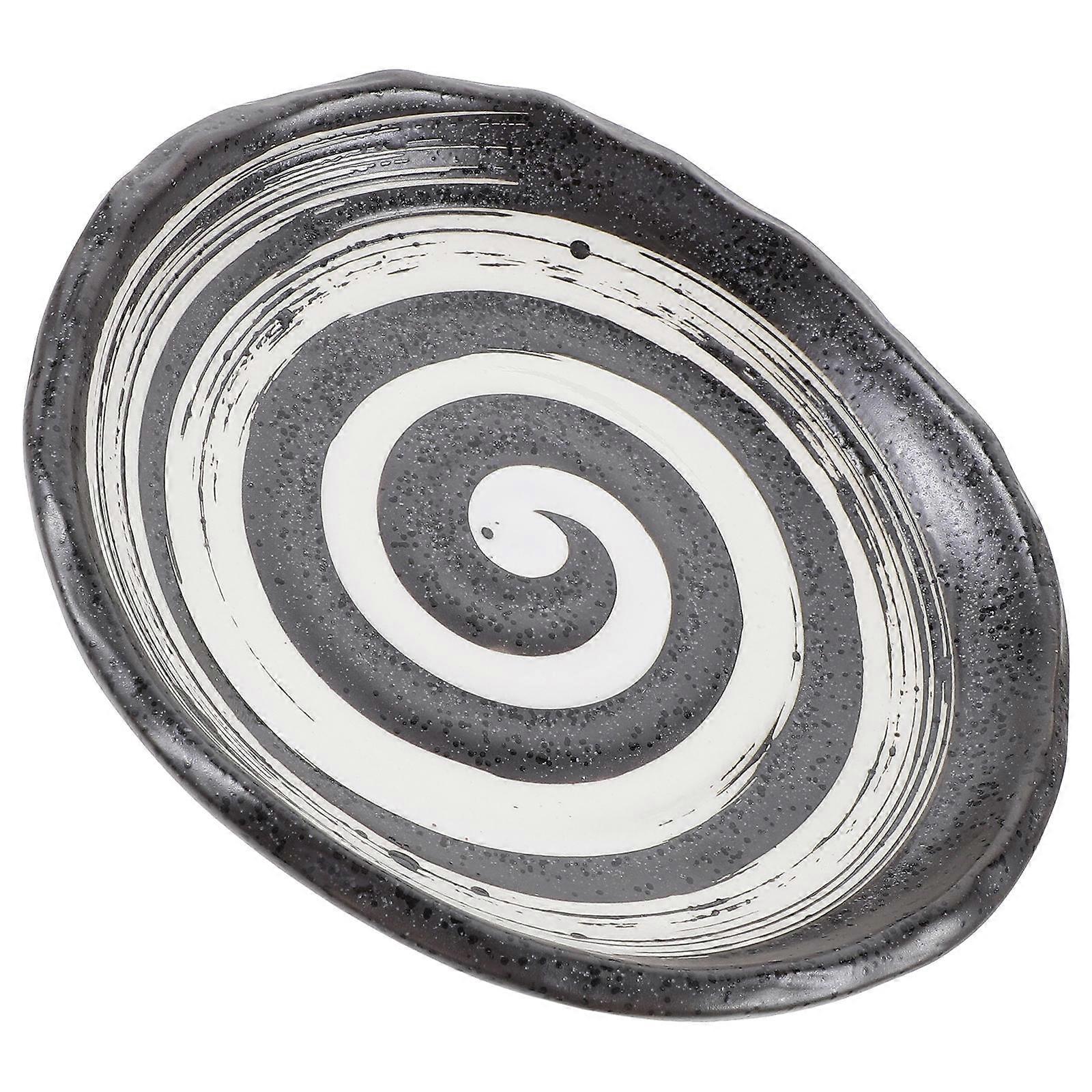 Sushi Plate Multi Ceramic Versatile Storage Party Plates for Snack Serving and Storage