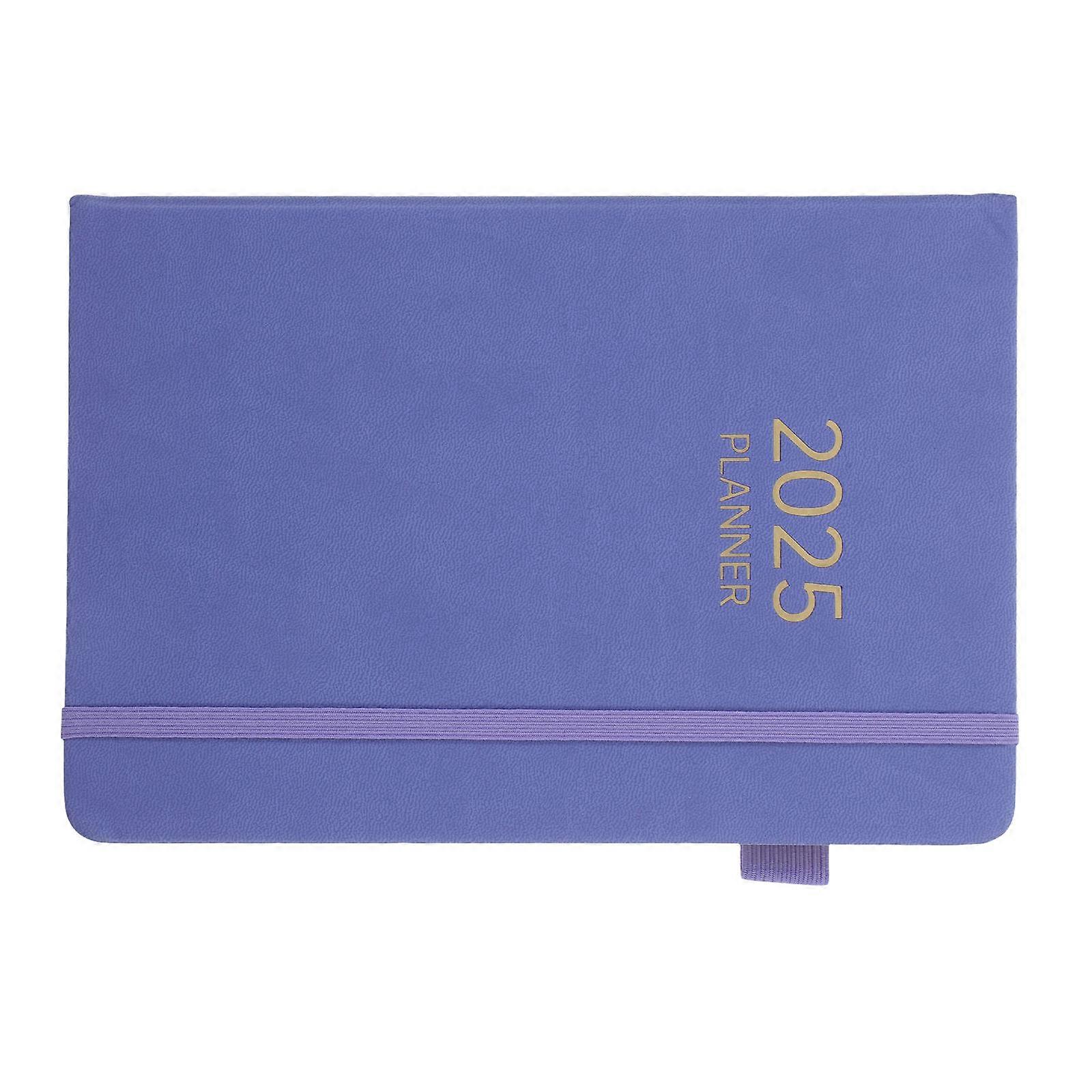 Purple Portable planner Book for Writing with High Durability and Fine Workmanship A5 Size