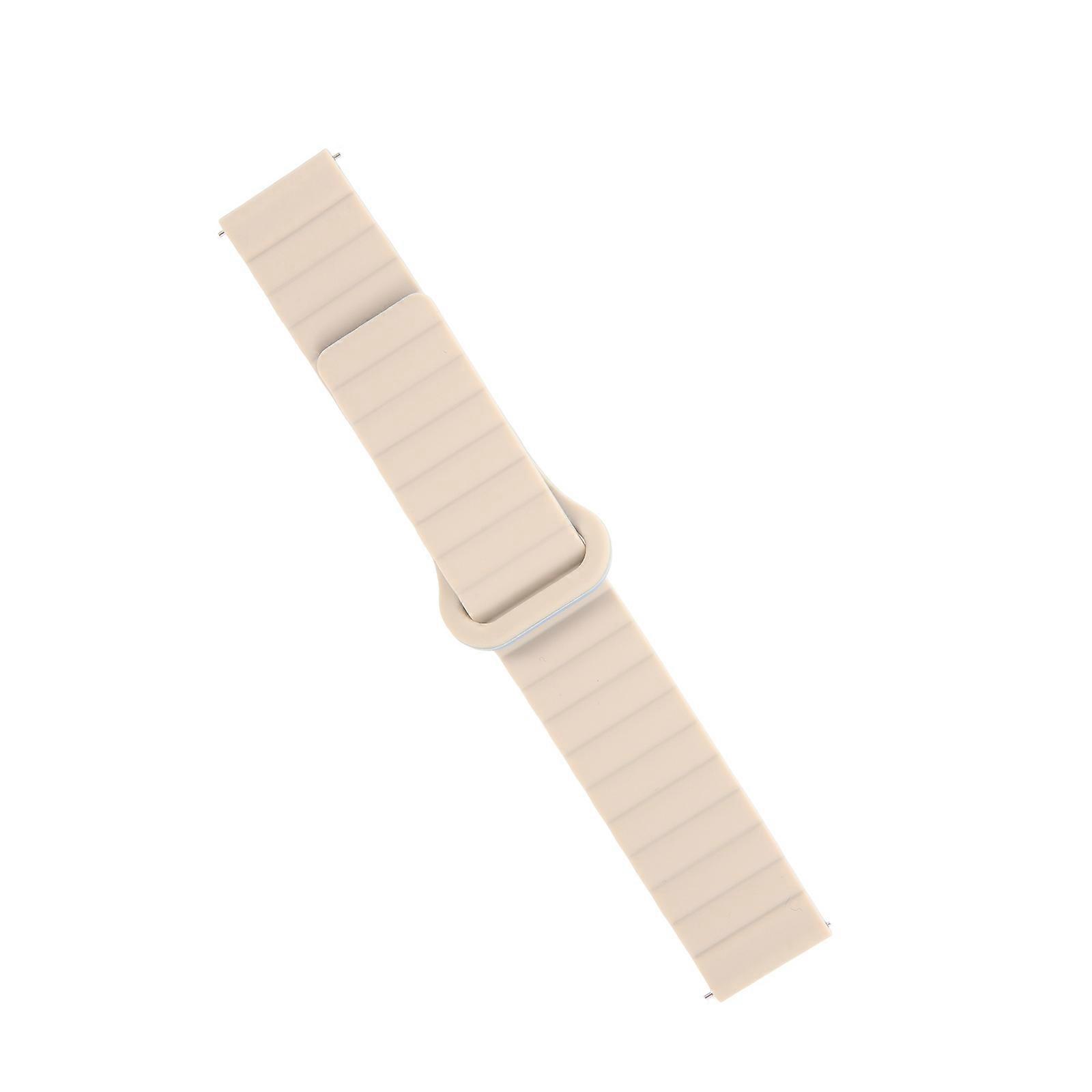 Silicone Watch Band Replacement Smartwatch Strap Daily Use Rectangular Shape Adjustable Length 1Pack