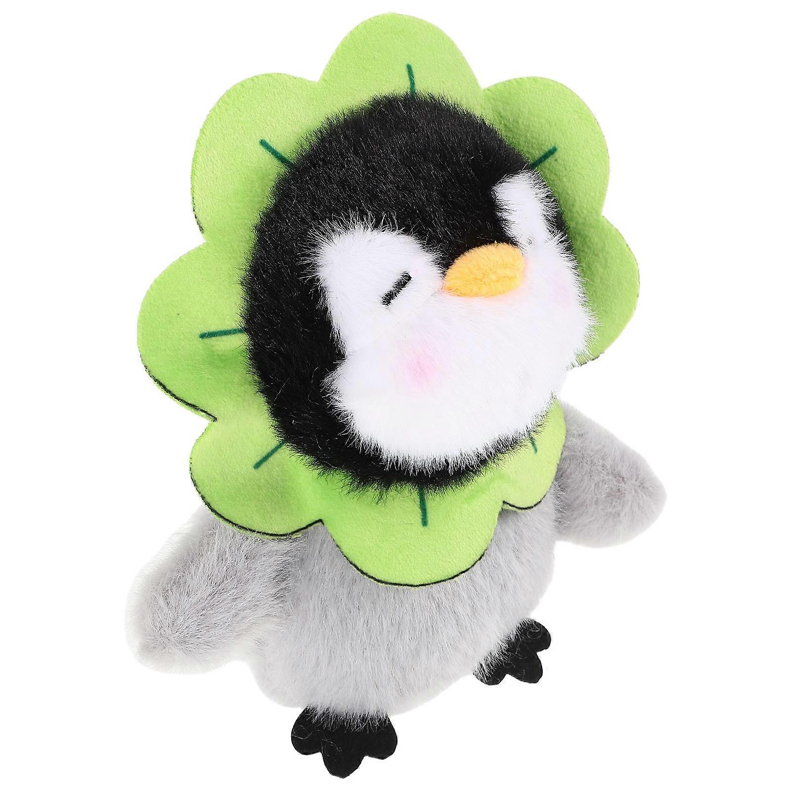 Adorable Penguin Plush Doll Keyring For Special Occasions Car Keys Accessory 1Set