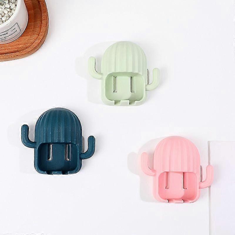 Silicone Toothbrush Holder Wall Hook - 3pcs for Kitchen Bathroom Shower Essentials