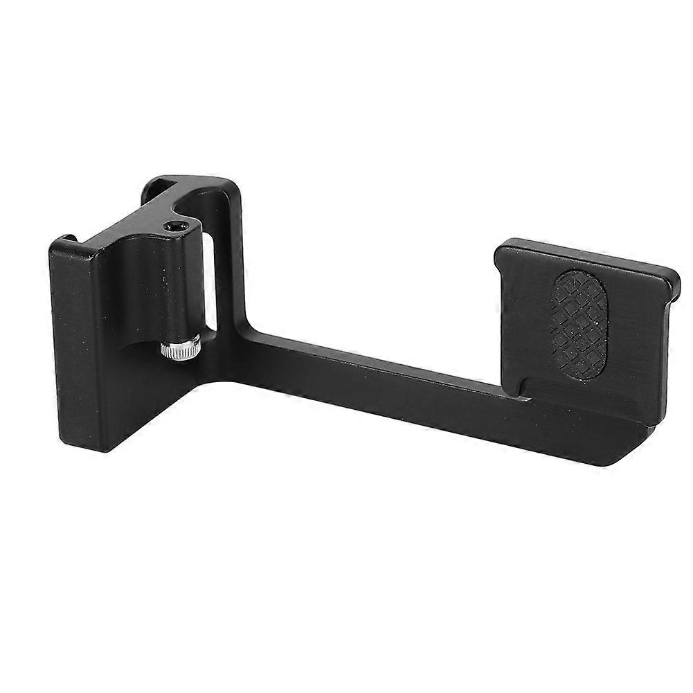 Aluminium Alloy Cold Shoe Mount Microphone External Expansion Accessory for Sony A6000/A6300/A6400/A6500 Camera