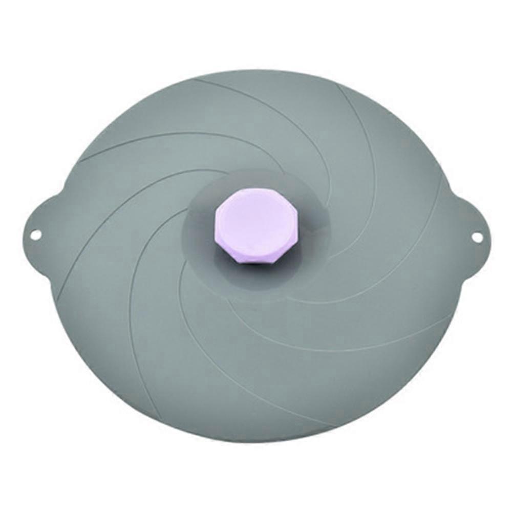 Smooth Design Round Silicone Food Sealing Lid For Dustproof Microwave Oven Application 1Pack