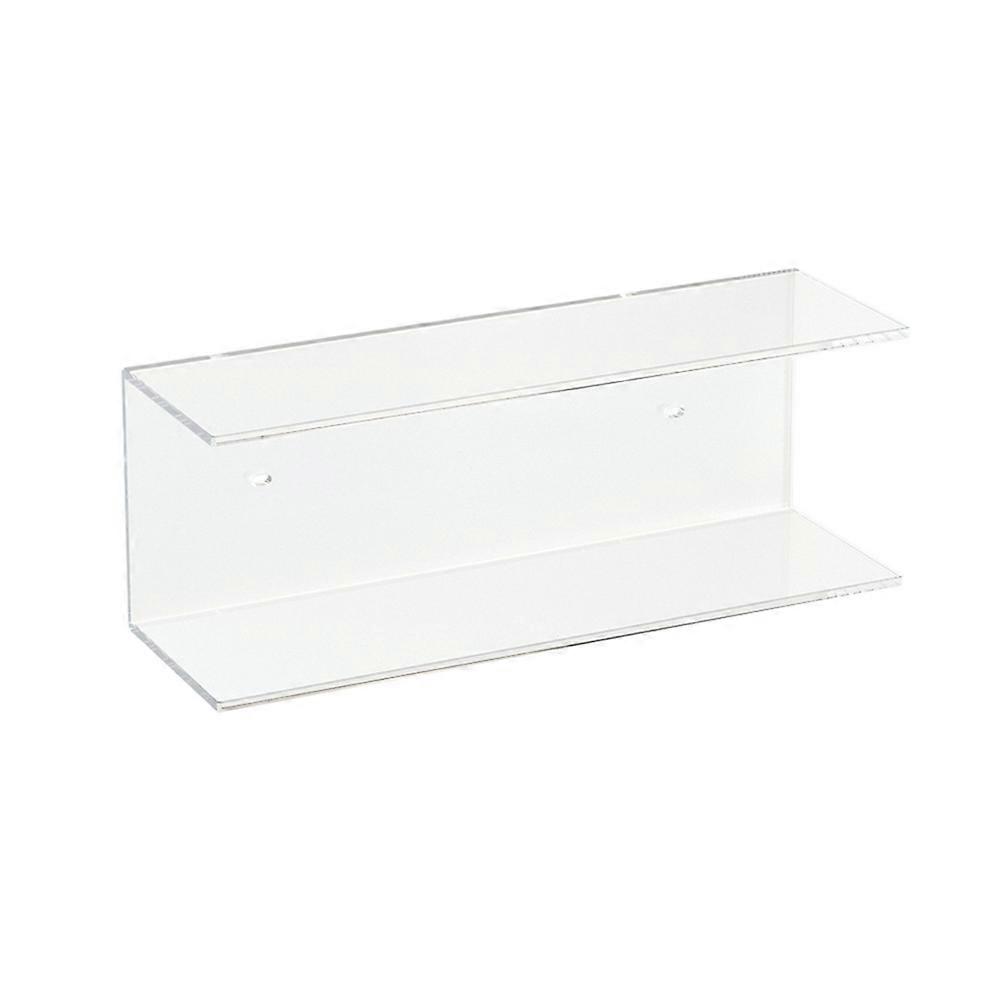Transparent Acrylic Toy Storage Box for Display Stand Combo Plate Set of 5 12.5x8.3x6.7 Inches