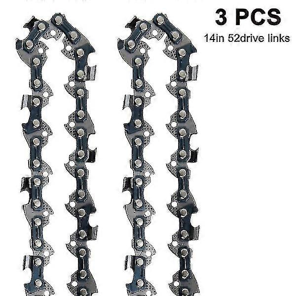 3-pack Universal Saw Chains 3/8 LP Semi Chisel