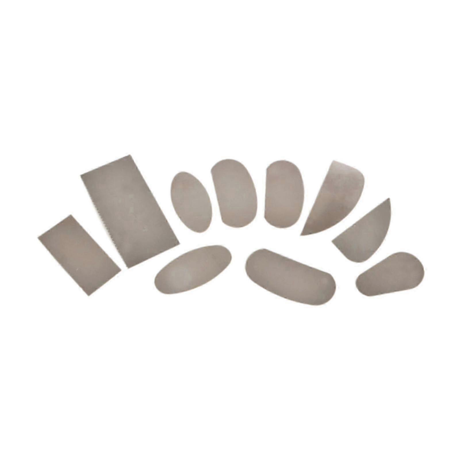 10x Pottery Tools Scrapers Practical Multipurpose for Clay Sculpture Pottery