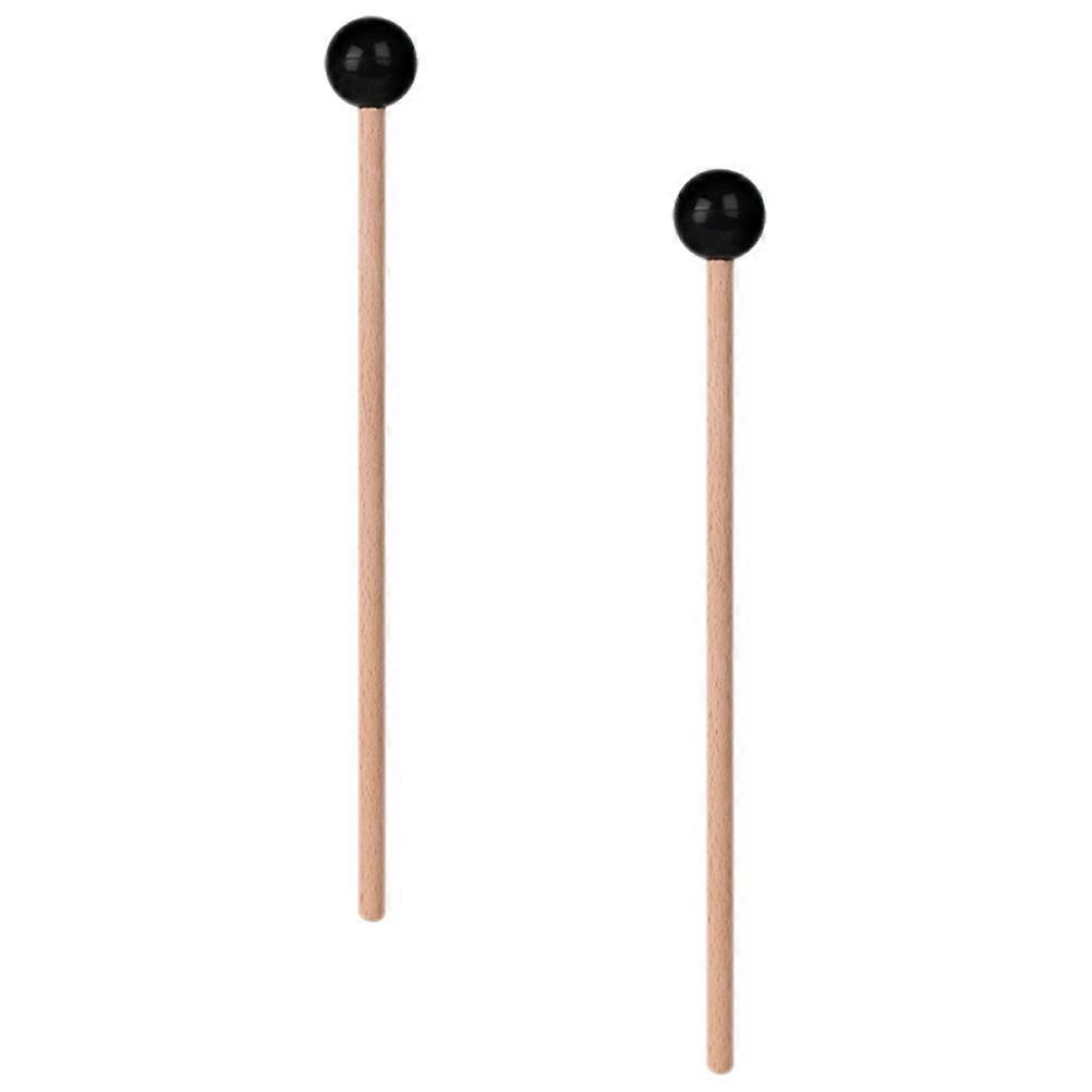 Ethereal Wood Mallets for Steel Tongue Drum – 2pcs Percussion Drum Mallets for Live Performance and Home Use