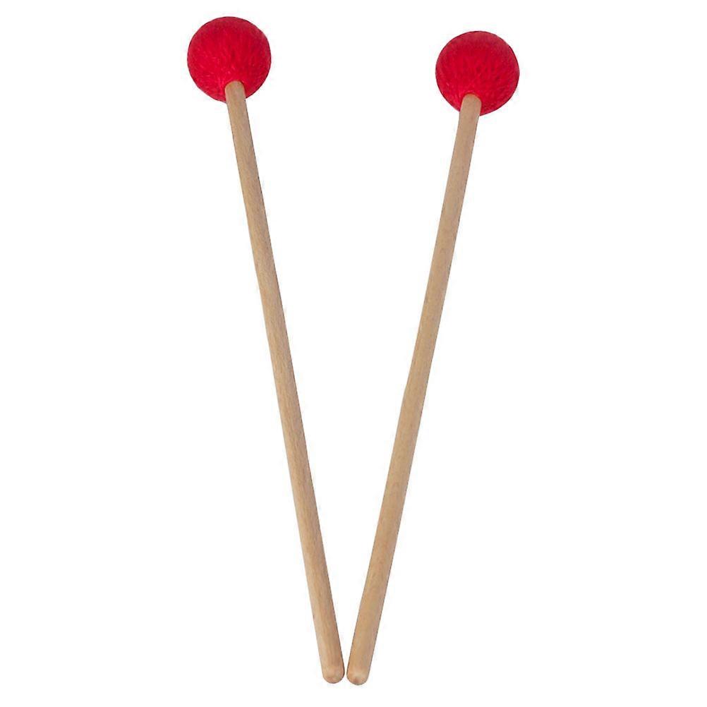 Keyboard Marimba Mallets Nylon Core For Concert Performance Beginners 2Pack