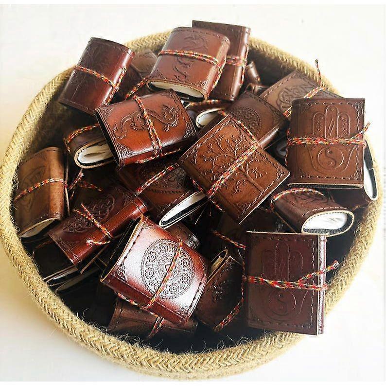 Smallest Miniature Leather Journal ( Assorted / Mix )