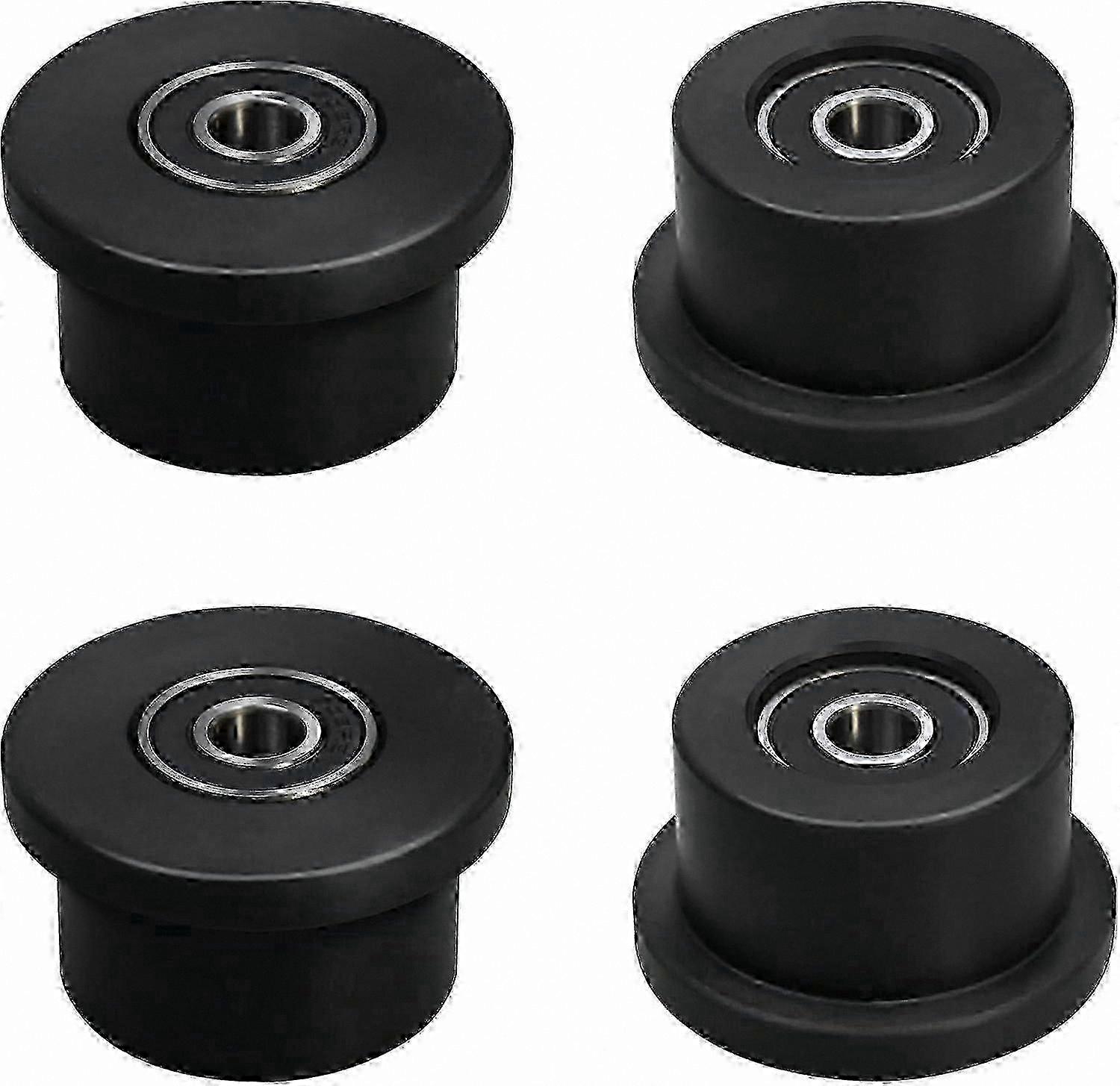 Total Gym Replacement Wheels/Rollers - Compatible with Models 1000 to 1900, Supreme, Gold, 4-Pack