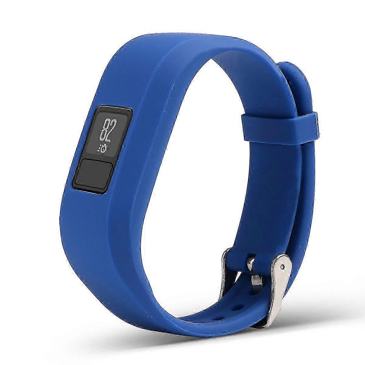 For Garmin Vivofit 3 Soft Silicone Watch Band Adjustable Replacement Strap
