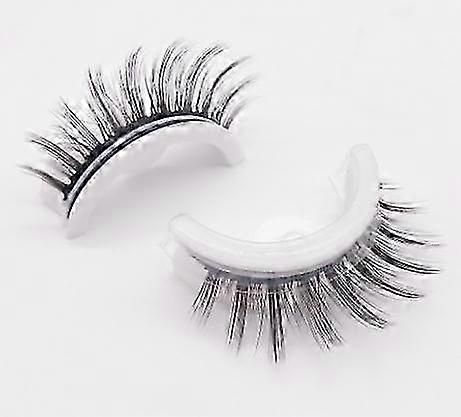 Reusable Adhesive Eyelashes, False Lashes 3d Self Adhesive False Eyelash Easy To Put On Natural Fake