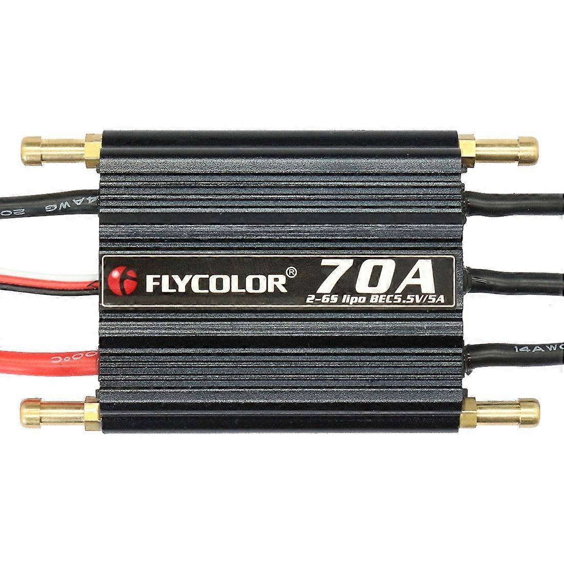 【New】 Flycolor Flymoster Series 70A 2-6S Waterproof Electronic Speed Controller for RC Boat