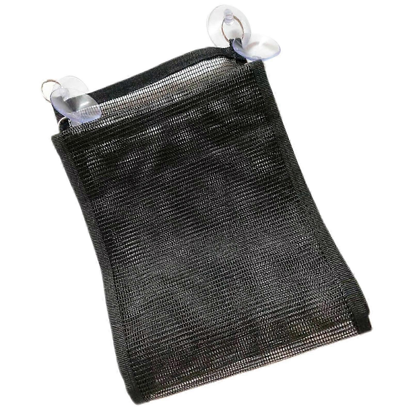 TTMA Reptile Hammock Lizard Snake Geckos with 4 Suction Cups Toy Climbing Black