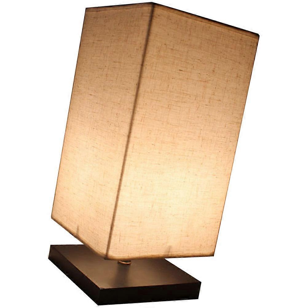 Modern Small Table Lamp For Living Room Lighting Round Shade Durable 1Set