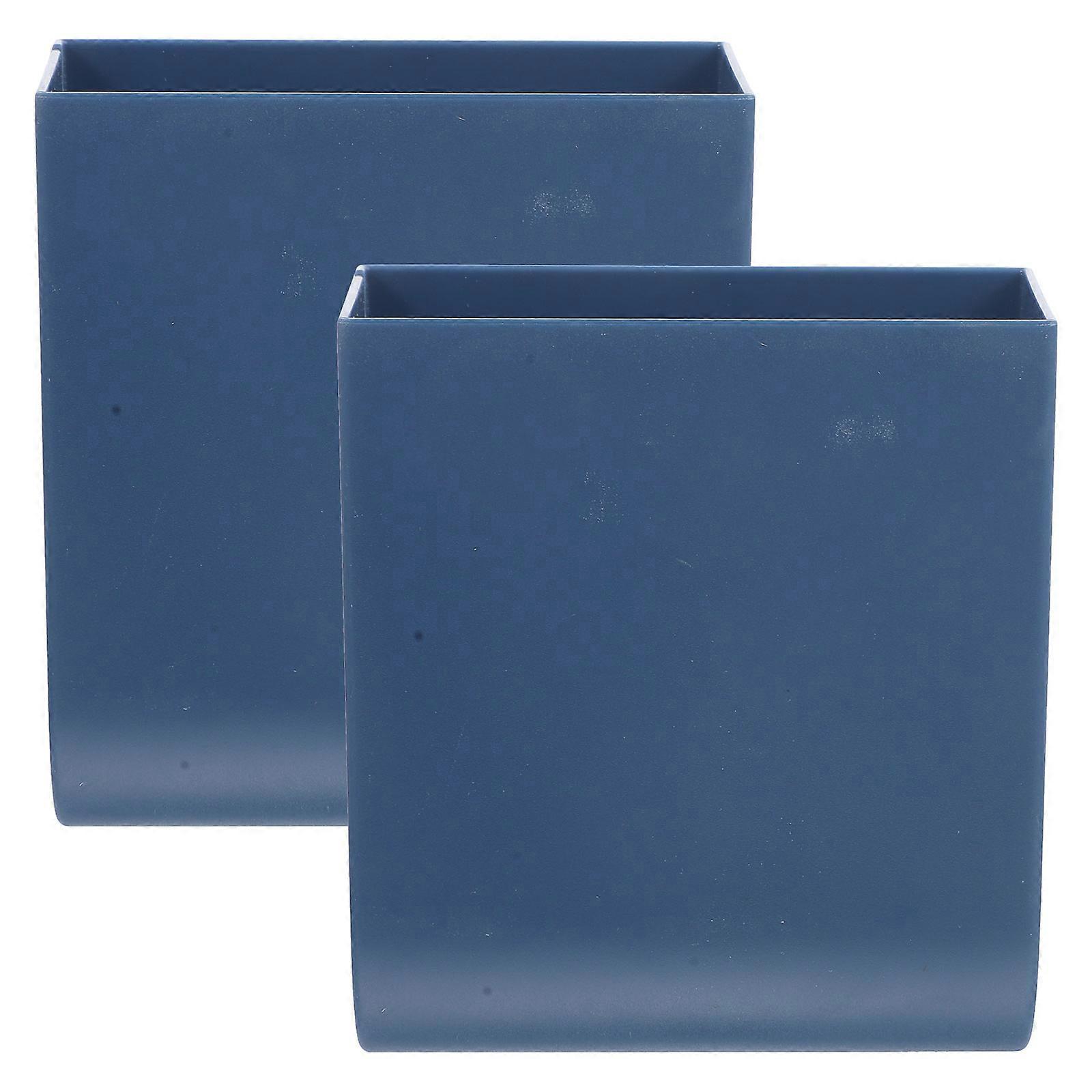 Mounted Storage Box 2Pcs All Purpose Organizer For Home And Office