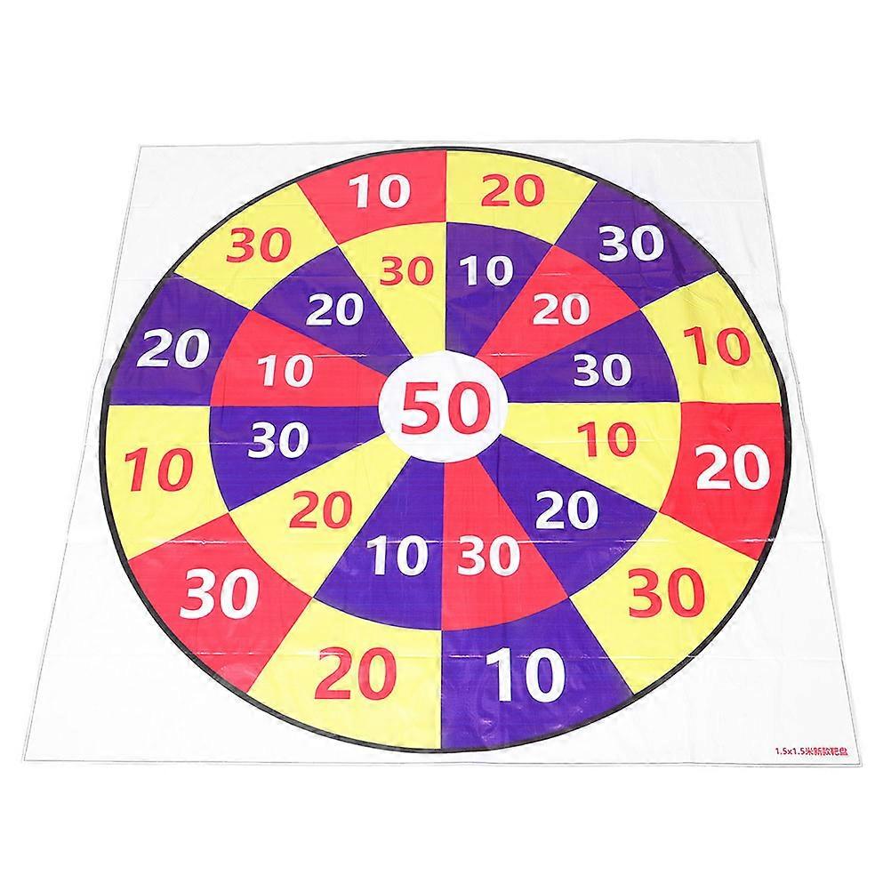 Bean Bag Toss Outdoor Game For Kids Enhancing Hand Eye Coordination 39.4X39.4In Square Design 1 Set