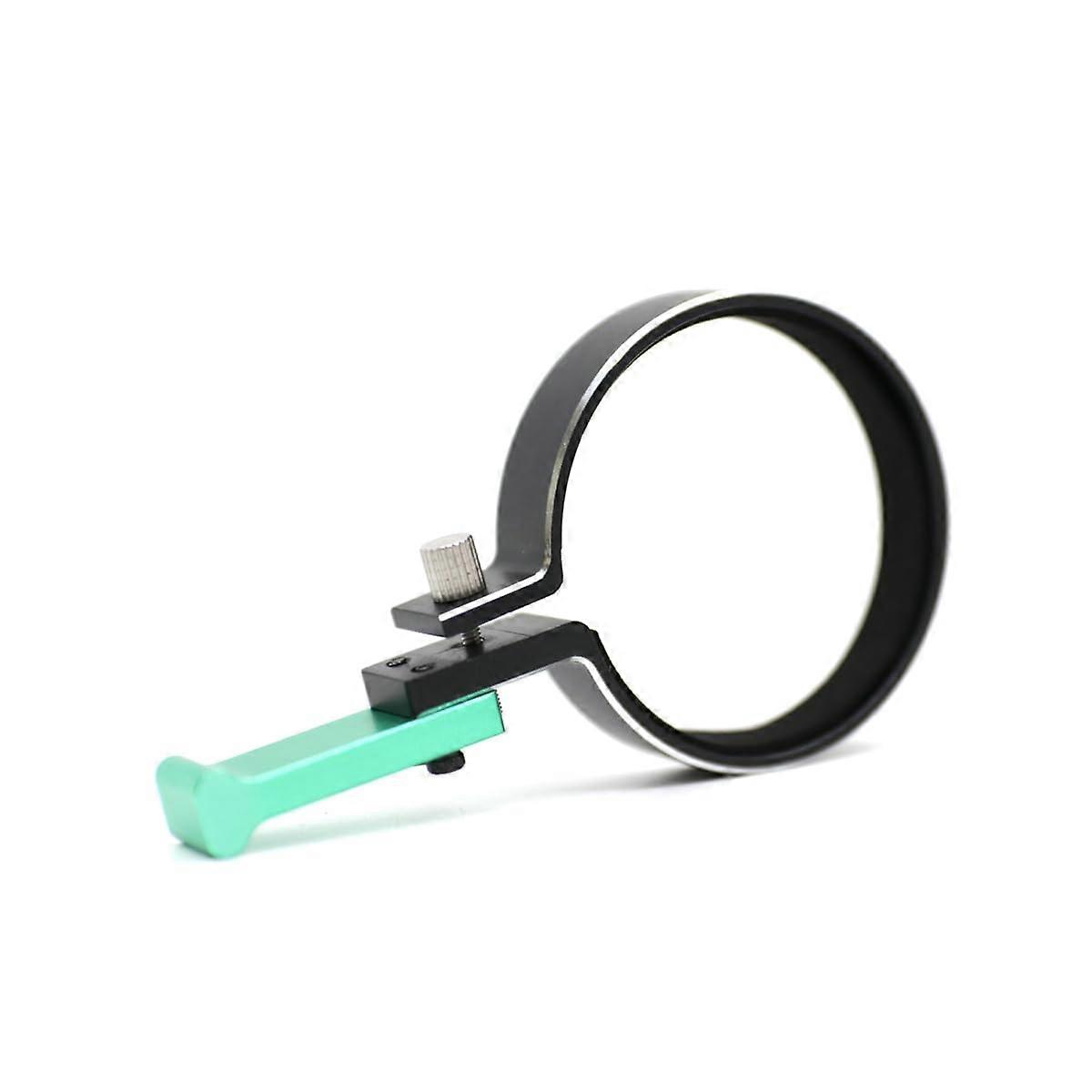 Aluminum alloy onehand operation steering wheel control adapter for 1/10 RC car for SCX10 TRX4 TRX6 transmitter control, Green