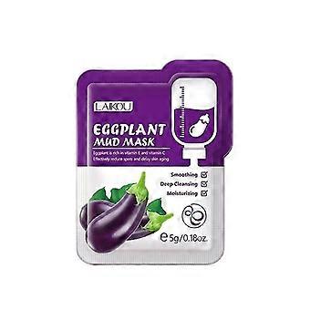 Masks Eggplant Mud Film 5g 12 Bags Of Facial Mask Mud Facial Cleaning Mud Film Skin Care Product
