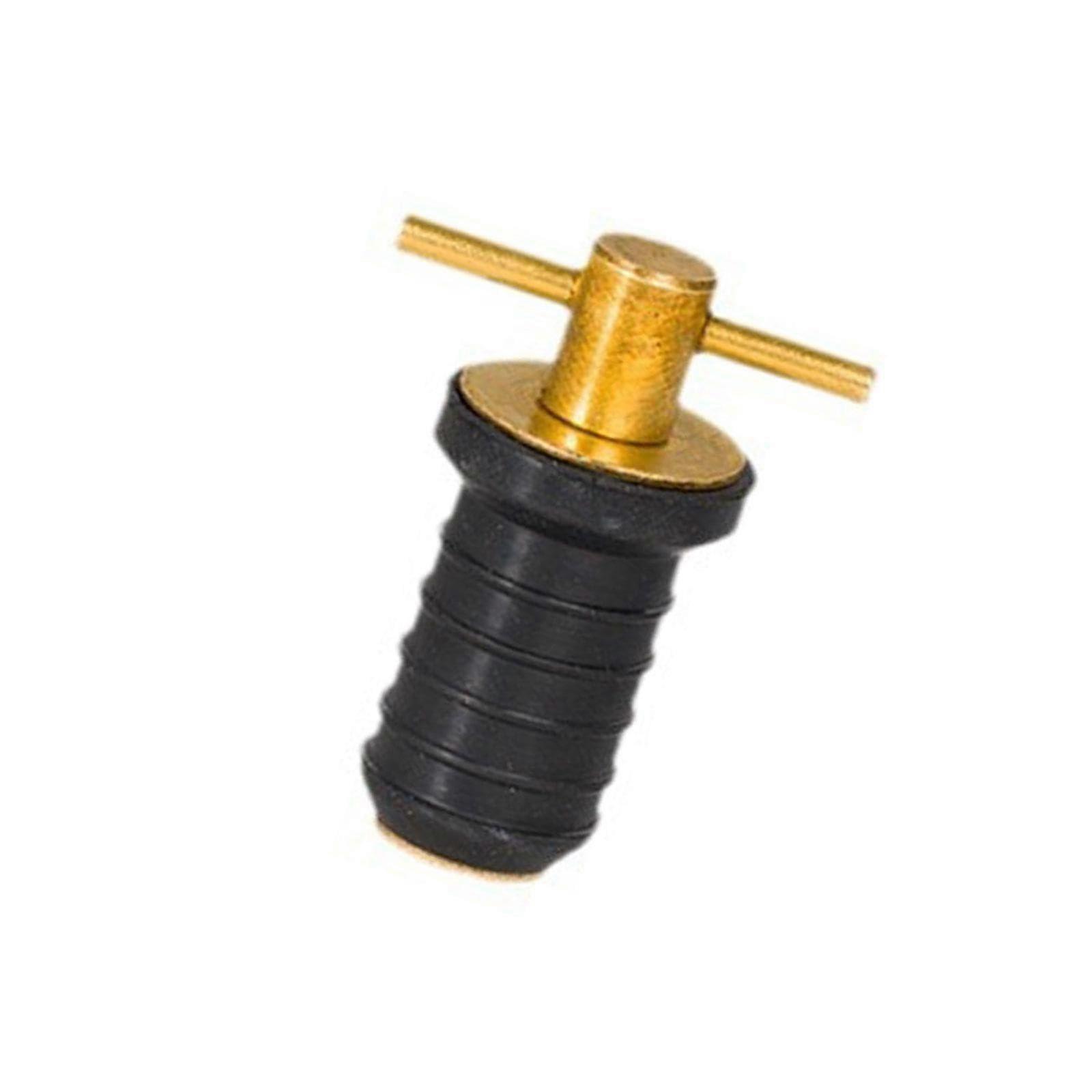Drain Plug for Boats Brass Handle And Rubber Seal T handle 17mm