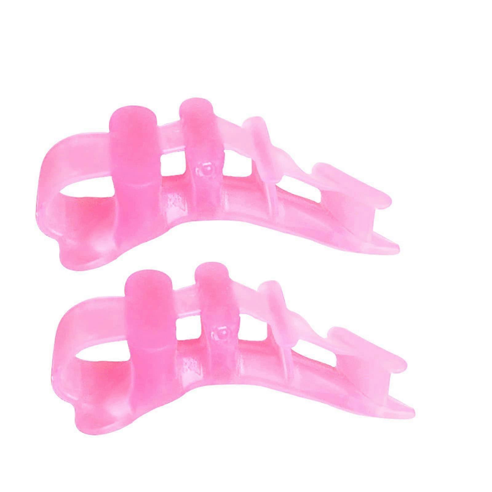 Gel Toe Separators for Bunion Relief - Orthopedic Big Toe Straightener, Hammer Toe Corrector, Soft Gel Material, White