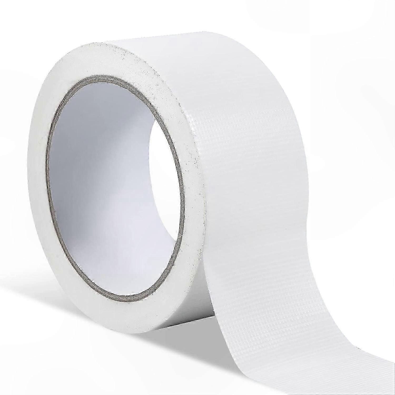 White Weatherproof Sealing Tape for Windows, Waterproof and Residue-Free Plastic Strip Solution