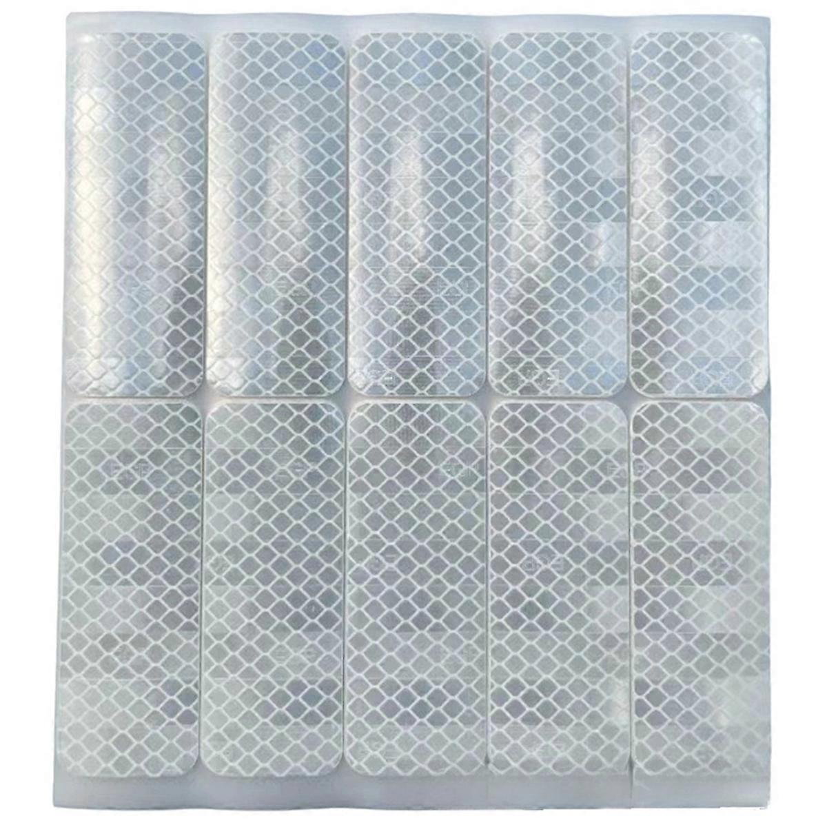 Car Bumper Reflective Stickers Reflective Warning Strips Tape B