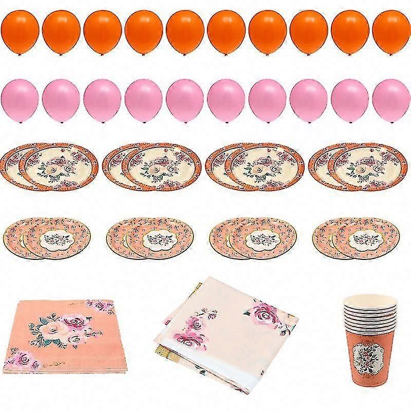1set Birthday Tableware Set for Party Decorations
