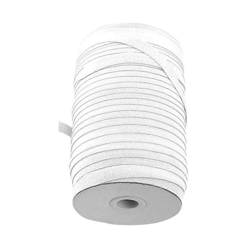 White Elastic Sewing Band for LongTerm Use Made of Durable Polyester Suitable for Various Sewing Projects 50mm x 2mm