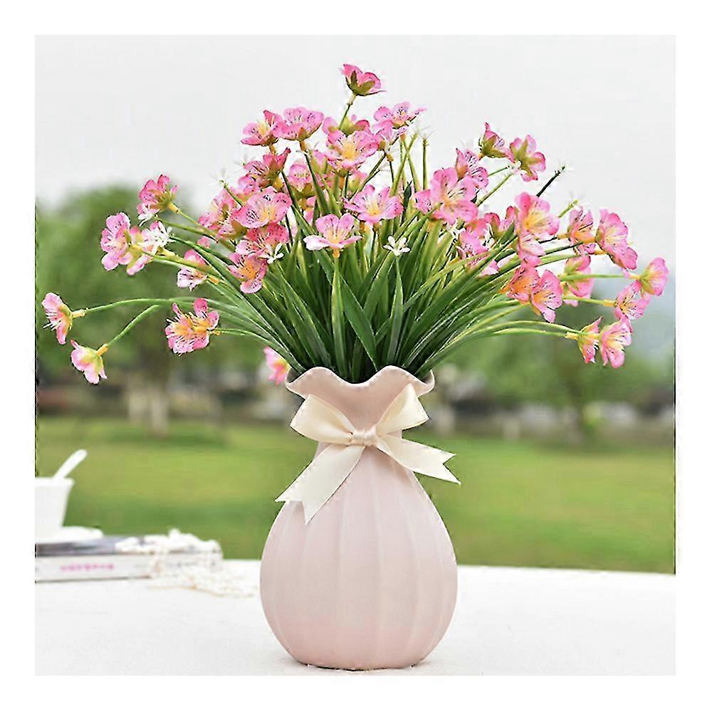 Resin crafts dining table home decoration vase artificial flower