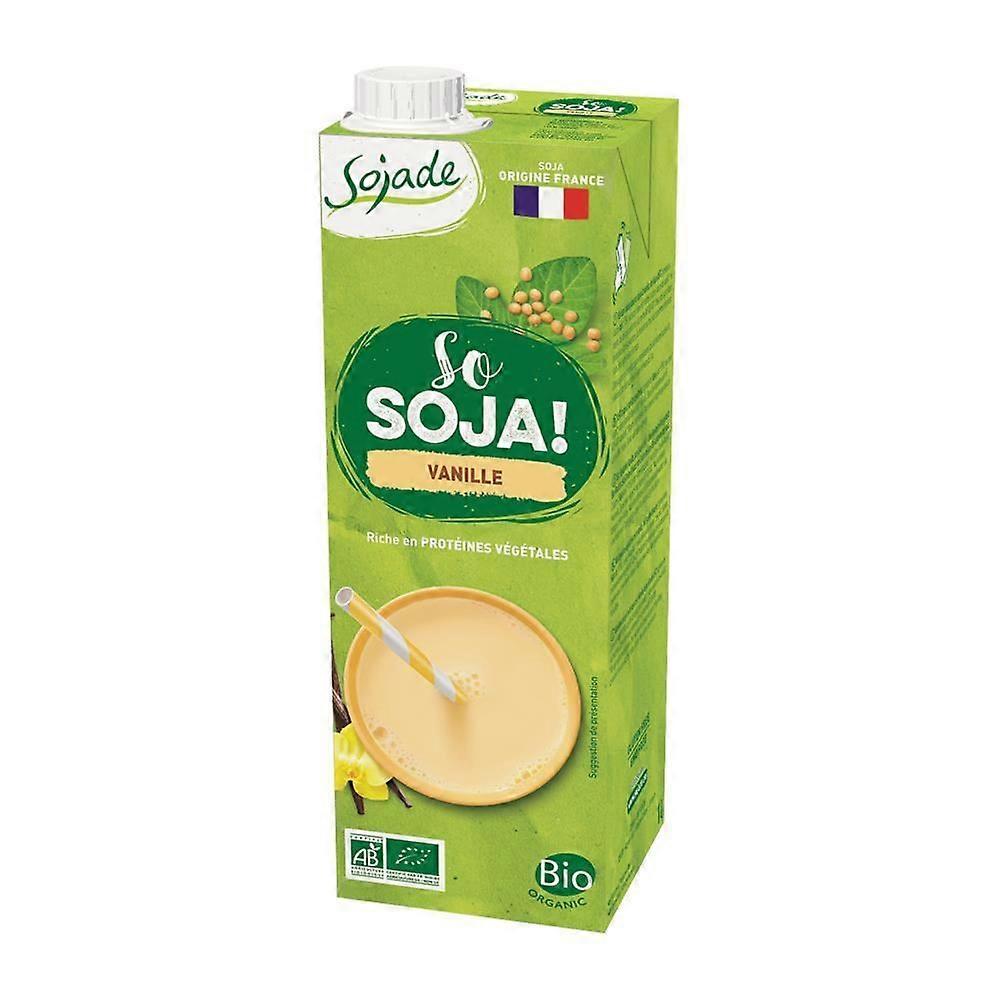 Sojade Organic Vanilla Soya Drink 1L - 4 Pack