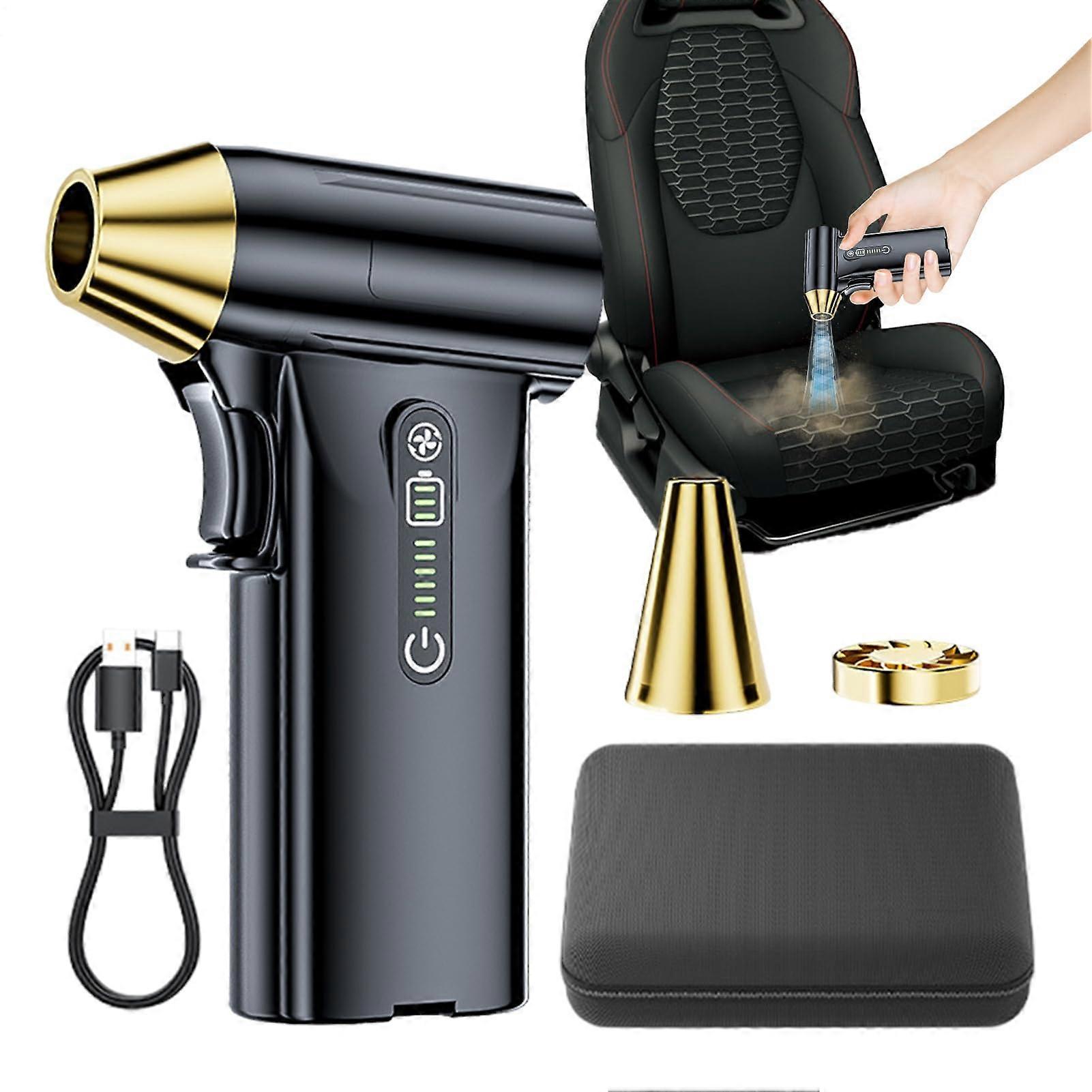 Cordless Air Duster, Rechargeable Electric Air Blower for Electronics, Compact Duster Cleaner for Device Maintenance